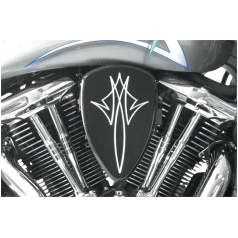 AIR CLEANER KIT BIG AIR  PINSTRIPE BLACK