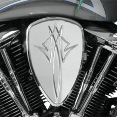 AIR CLEANER KIT BIG AIR  PINSTRIPE CHROME
