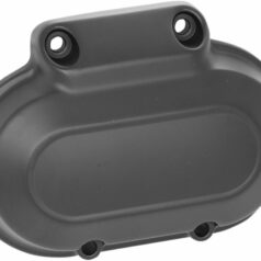 TRANSMISSION SIDE COVER BLACK TWIN CAM 07-14
