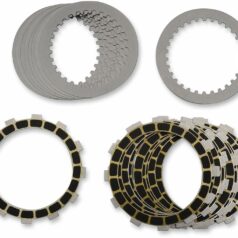 CLUTCH FRICTION & STEEL PLATE KIT CARBON/STEEL