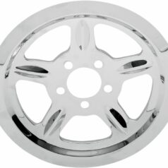 REAR BELT PULLEY COVER CHROME