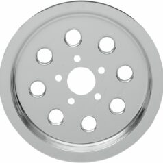 REAR BELT PULLEY COVER CHROME 65T