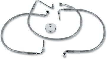 FRONT BRAKE LINE STAINLESS STEEL