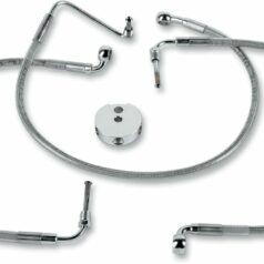FRONT BRAKE LINE STAINLESS STEEL