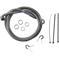 FRONT BRAKE LINE STAINLESS STEEL