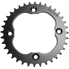 JTR1760.36 REAR REPLACEMENT SPROCKET 36 TEETH 520 PITCH NATURAL C49 HIGH CARBON STEEL