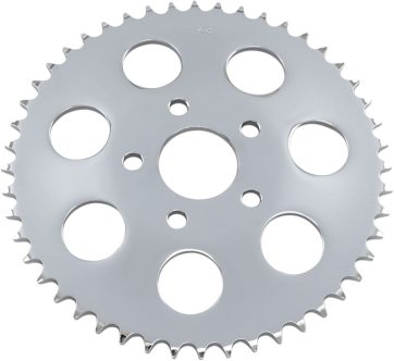 REAR CHAIN SPROCKET DISHED 48T STEEL/CHROME