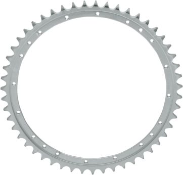 REAR CHAIN SPROCKET W/RIVETS 51T ZINC-PLATED