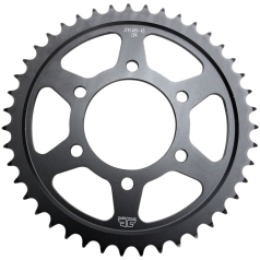 JTR1489.43ZBK REAR REPLACEMENT SPROCKET 43 TEETH 525 PITCH NATURAL C49 HIGH CARBON STEEL