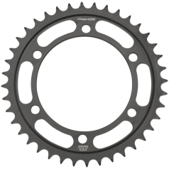 JTR499.40ZBK REAR REPLACEMENT SPROCKET 40 TEETH 50 PITCH NATURAL C49 HIGH CARBON STEEL