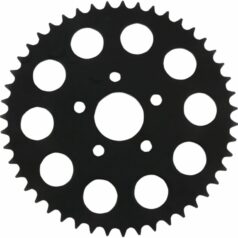 SPROCKET REAR WHEEL 49T FLAT GLOSS BLACK