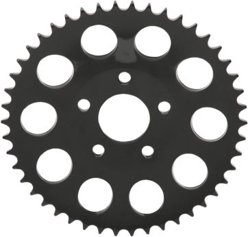 SPROCKET REAR WHEEL 46T DISH GLOSS BLACK
