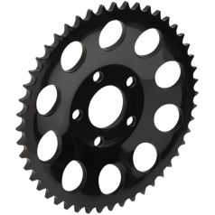 SPROCKET REAR WHEEL 48T DISH GLOSS BLACK
