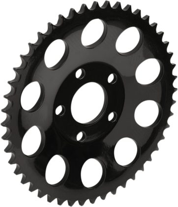 SPROCKET REAR WHEEL 48T DISH GLOSS BLACK