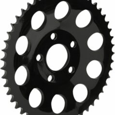 SPROCKET REAR WHEEL 49T DISH GLOSS BLACK