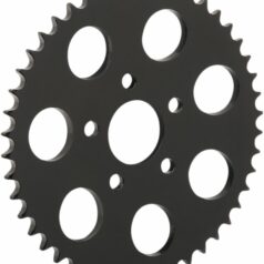 SPROCKET REAR WHEEL 46T DISH GLOSS BLACK
