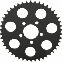SPROCKET REAR WHEEL 46T FLAT GLOSS BLACK