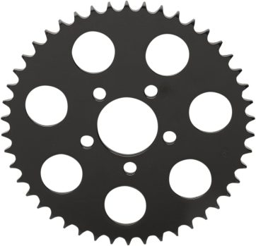 SPROCKET REAR WHEEL 46T FLAT GLOSS BLACK