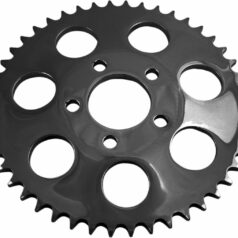 SPROCKET REAR WHEEL 46T DISH GLOSS BLACK