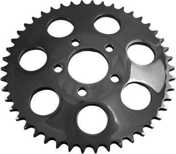 SPROCKET REAR WHEEL 46T DISH GLOSS BLACK