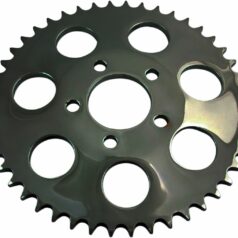 SPROCKET REAR WHEEL 49T DISH GLOSS BLACK