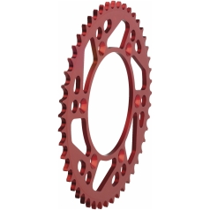 REAR SPROCKET / 50 TEETH / 520 PITCH / RED / ALUMINUM