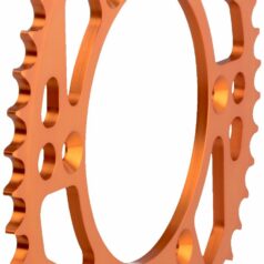 REAR SPROCKET / 48 TEETH / 428 PITCH / ORANGE / ALUMINUM
