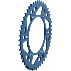 REAR SPROCKET / 52 TEETH / 520 PITCH / BLUE / ALUMINUM