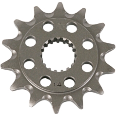 JTF284.14SC FRONT SELF CLEANING SPROCKET 14 TEETH 520 PITCH NATURAL STEEL