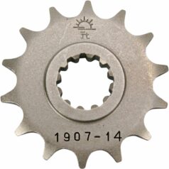 JTF1907.14 FRONT REPLACEMENT SPROCKET 14 TEETH 428 PITCH NATURAL STEEL