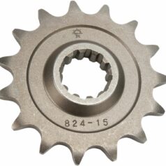 JTF824.15 FRONT REPLACEMENT SPROCKET 15 TEETH 520 PITCH NATURAL STEEL