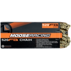 CHAIN 520-FB / 110 LINKS / O-RING / GOLD