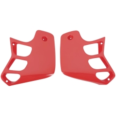 RADIATOR COVERS HONDA CR125/250 UFO-RED