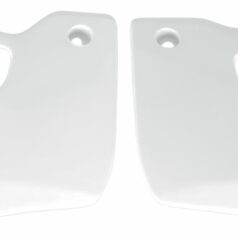 RADIATOR COVERS HONDA CR125/250 WHITE