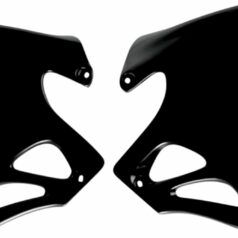 RADIATOR COVERS HONDA CR125/250 BLACK