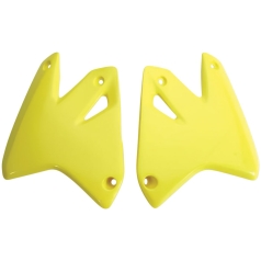 RADIATOR COVERS SUZUKI DRZ400E RM-YELLOW