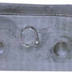 CHAIN GUIDE BLOCKS KAWASAKI KX125/250 BLACK