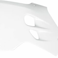 RADIATOR COVERS YAMAHA YZ80 WHITE