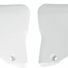 RADIATOR COVERS YAMAHA YZ125/250 WHITE
