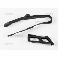 CHAIN GUIDE & SLIDER KIT KAWASAKI KXF250 BLACK