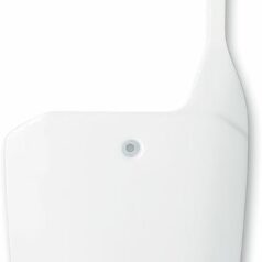 FRONT NUMBER PLATE HONDA CR80/85 WHITE