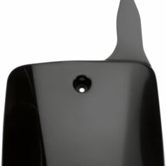 FRONT NUMBER PLATE KAWASAKI KX65/KLX110 BLACK