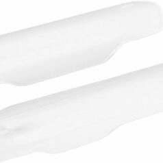 FORK SLIDER PROTECTORS HONDA CR125/250/500 & CRF250/450R/X WHITE