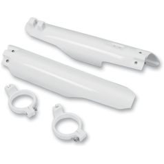 FORK SLIDER PROTECTORS SUZUKI RM125/250 WHITE