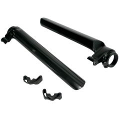 FORK SLIDER PROTECTORS KTM 125/250/300/360/400/620 W/MARZOCCHI-FORKS (93-97) BLACK