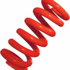 SHOCK SPRING REAR  HEAVY DUTY 800lb RATE RED