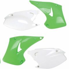 KAWASAKI - grön/vit - KX 125/250 04-08 OEM