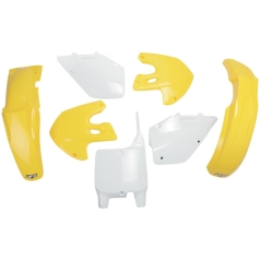 SUZUKI - gul/vit - RM 125/250 99-00 OEM