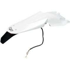 Bakskärm enduro  - vit - Husqvarna TC & TE 250–510 08–13