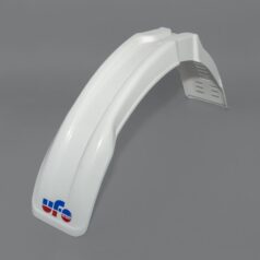 VINTAGE UNI FRONT FENDER HUSQ/ACCOSSATO/AIM 80-125cc (80-85) WHITE